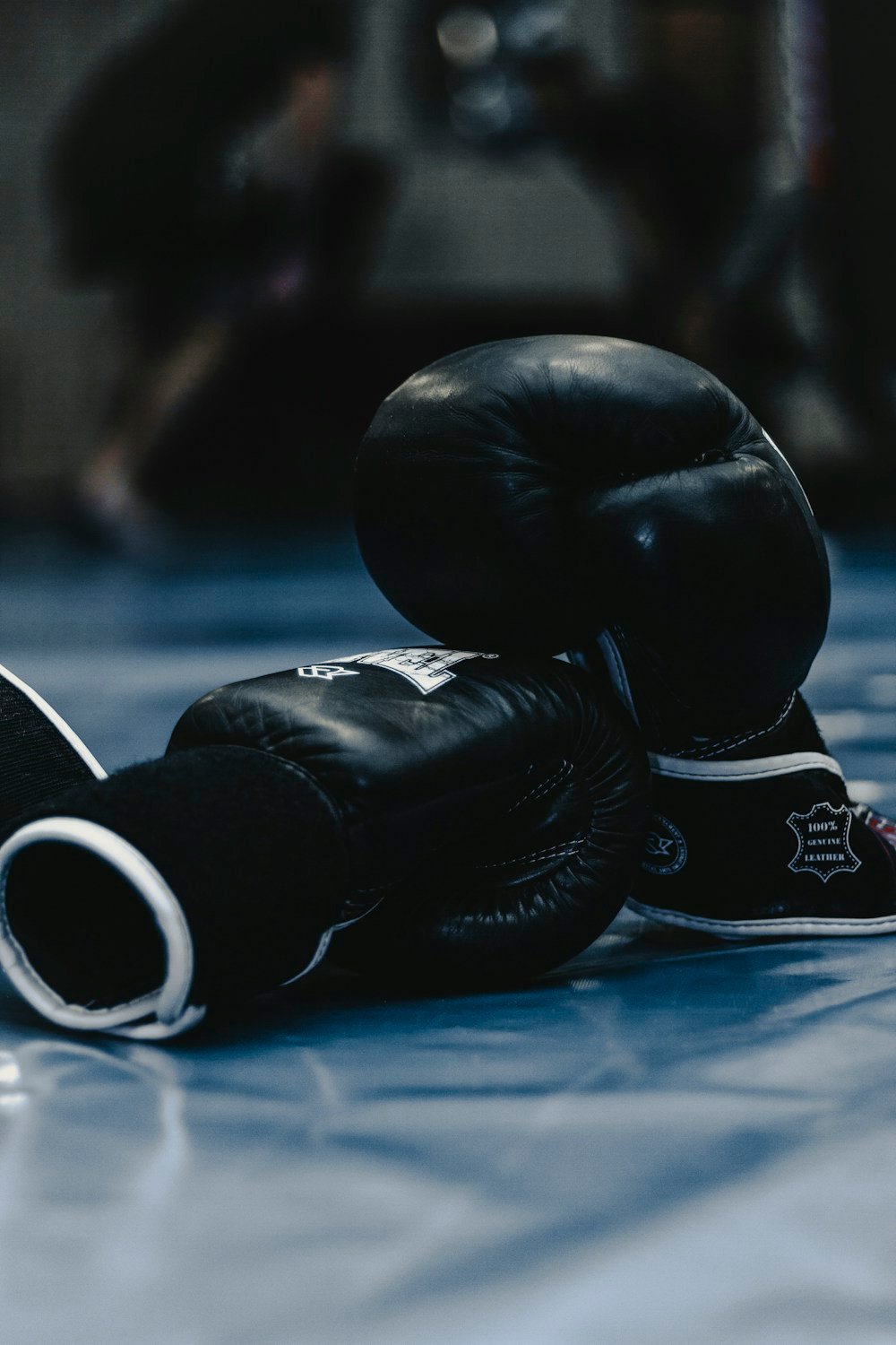 Boxing training area at BodyFlex